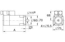 MOT-HDY70-C4-44S軸承